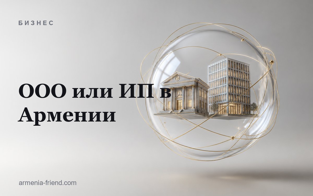 ООО или ИП в Армении: что выбрать бизнесу-иностранцу